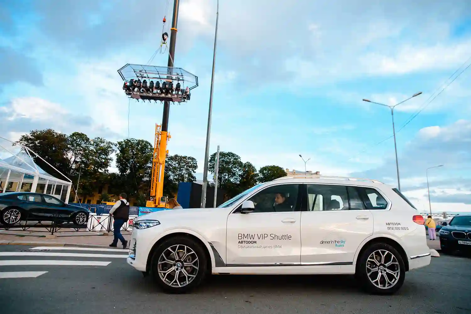 КОМФОРТ И БЕЗОПАСНОСТЬ НА ВЫСОТЕ С DINNER IN THE SKY И АВТОДОМ.