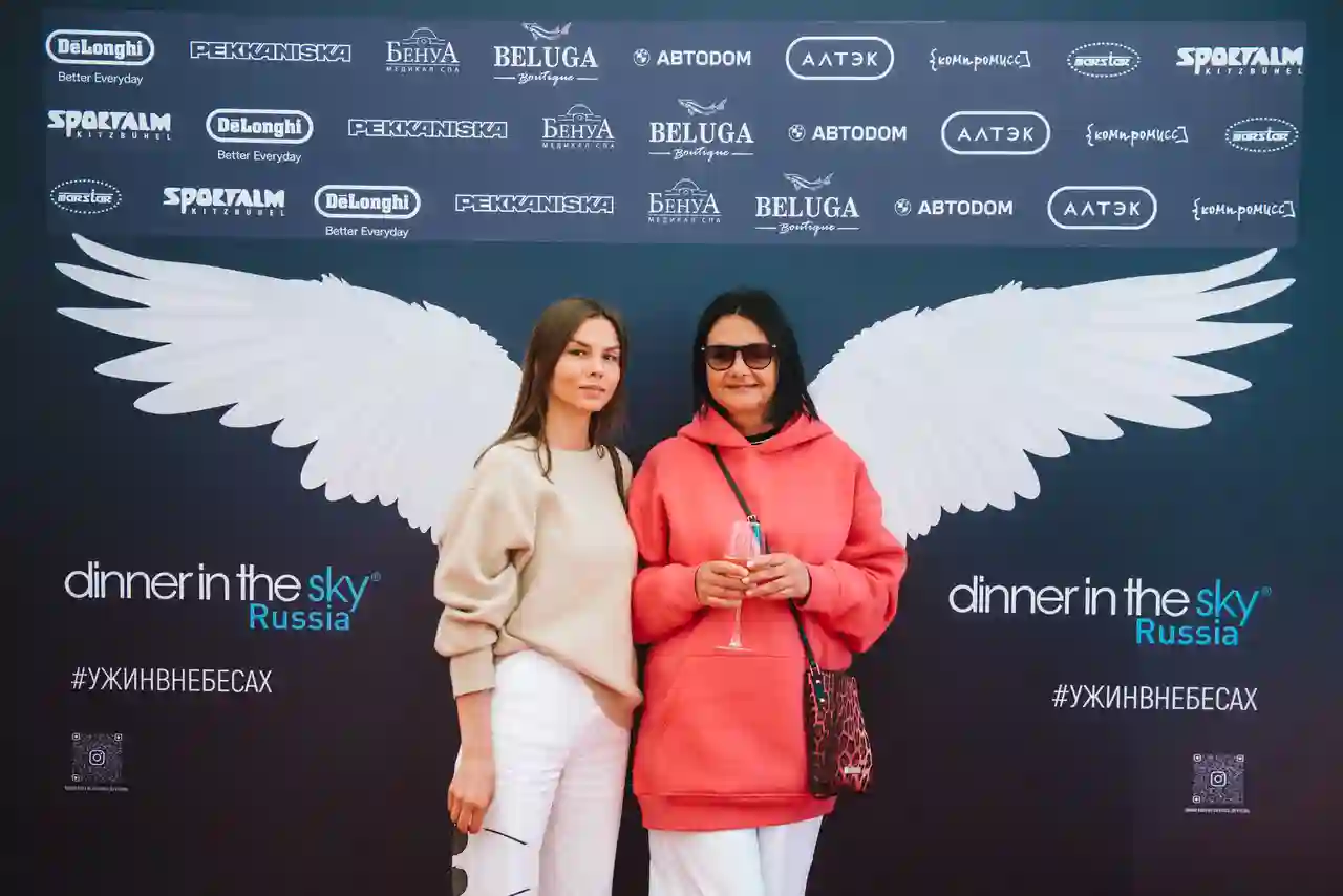 Высокая кухня с Dinner In the Sky и BMW АВТОDOM Санкт-Петербург