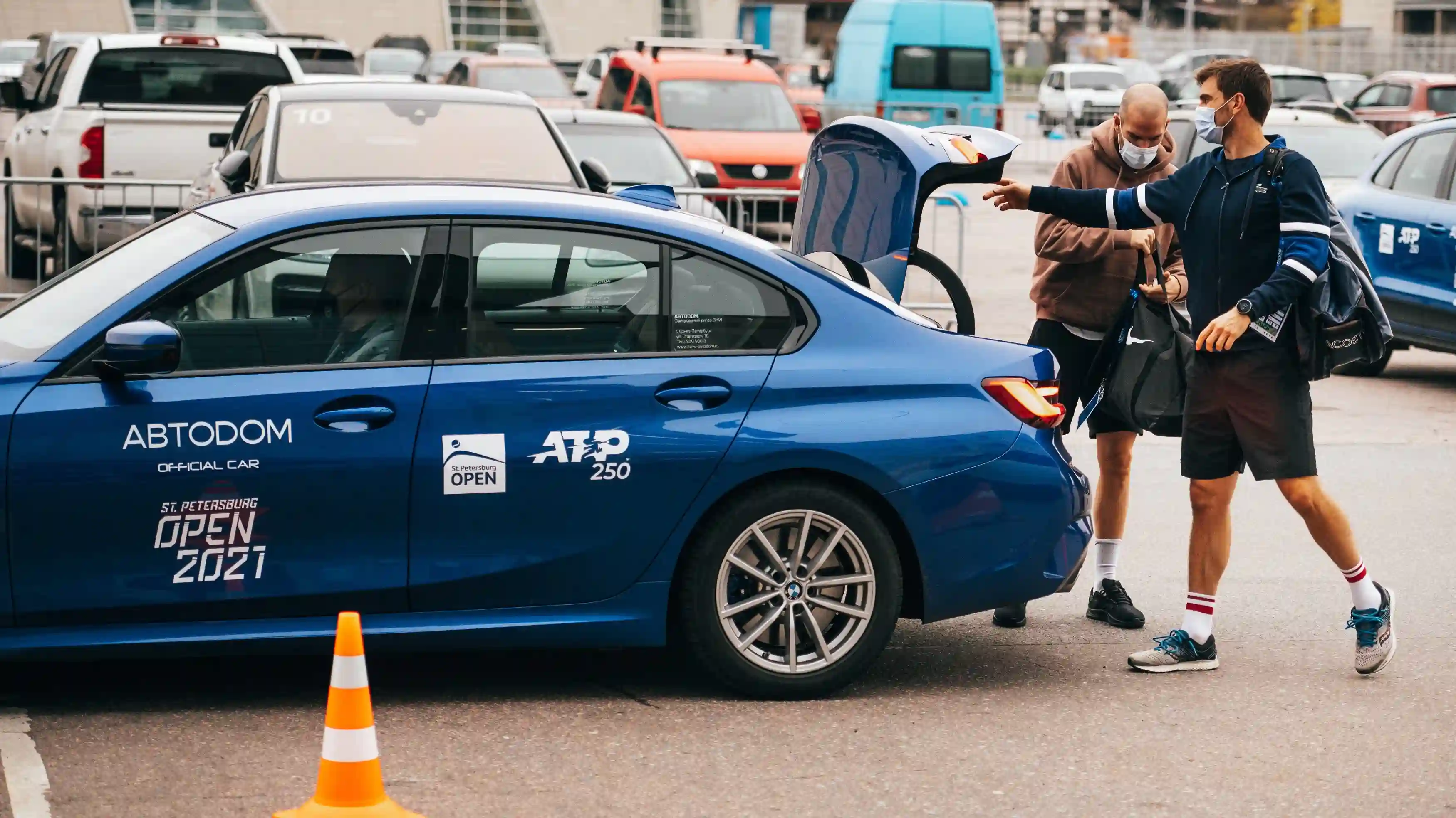 АВТОDOM BMW – официальный партнер самого крупного мужского теннисного турнира в Санкт-Петербурге