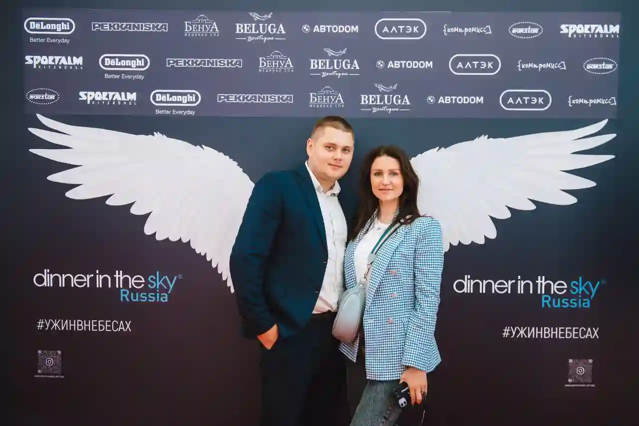 Высокая кухня с Dinner In the Sky и BMW АВТОDOM Санкт-Петербург